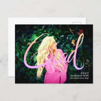 Full Bleed Photo Neon 2 Grad Overlay Announcement