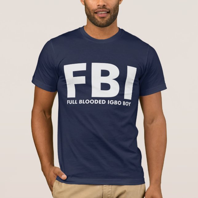 Full blooded Igbo boy T-Shirt (Front)