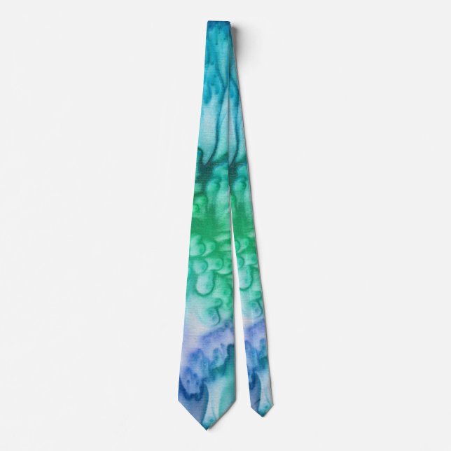 'Full Bloom' Abstract Tie (Front)