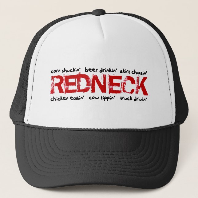 Full Blown Redneck Trucker Hat (Front)