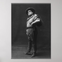 Full Body Portrait of Enrico Caruso Poster