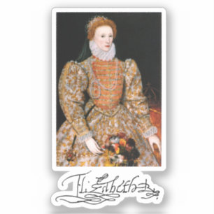 Full Body Portrait of Queen Elizabeth I of England