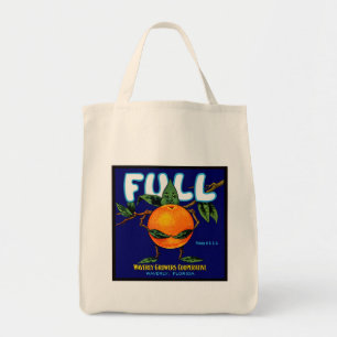 Full Brand Oranges Label Tote Bag