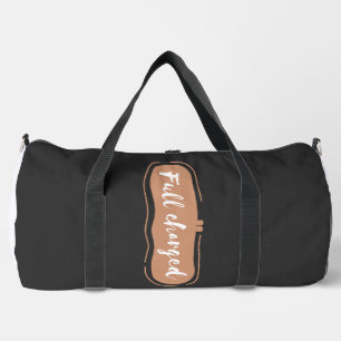 full charged duffle bag