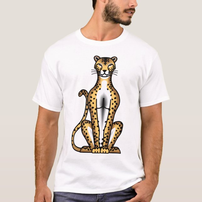Full Cheetah T-Shirt (Front)