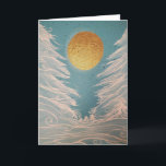 Full Cold Supermoon Card<br><div class="desc">Good Energy Art by Heather Peterman</div>