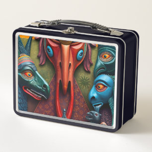 full-color 3D Metal Lunch Box
