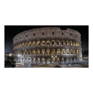 Full Colosseum Rome - Italy Landmark Poster