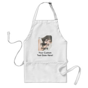 Full-Colour 1 Photo Message Kitchen Apron