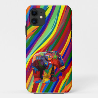 Full colour abstract Elephant Phone Case