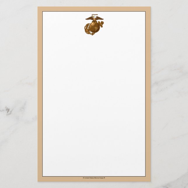 Full-Colour EGA - Bronze Stationery (Front)