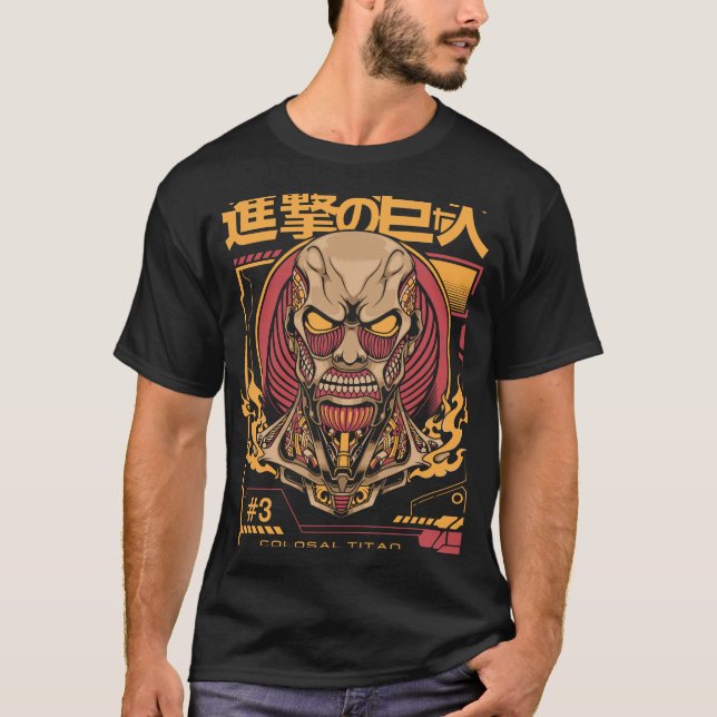 Full Colour Eren Titan Print Tee (Front)