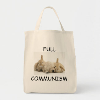 Full Communism Puppy and Bunnies Tote