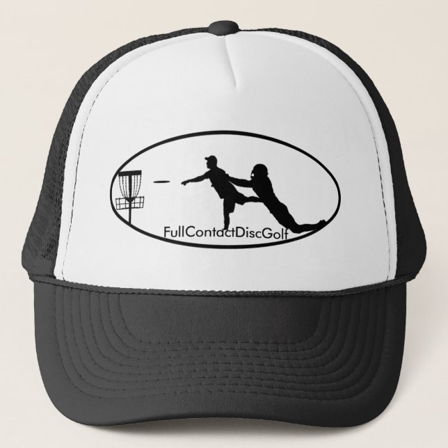 Full Contact Disc Golf Hat (Front)