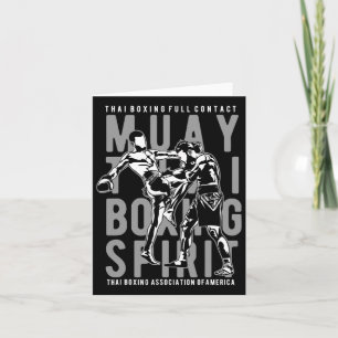 Full Contact Thai Boxing Ociation Of America Muay Card