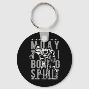 Full Contact Thai Boxing Ociation Of America Muay Key Ring
