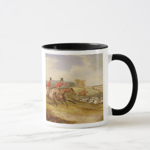 Full Cry, Bachelor's Hall, 1835 (oil on canvas) Mug