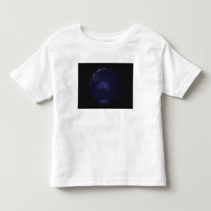 Full Earth at night showing city lights 2 Toddler T-Shirt