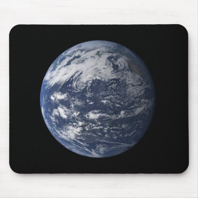 Full Earth centred over the Pacific Ocean Mouse Mat (Front)