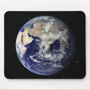 Full Earth showing Europe and Asia 2 Mouse Mat