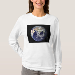 Full Earth showing Europe and Asia 2 T-Shirt