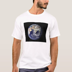 Full Earth showing Europe and Asia T-Shirt