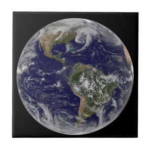 Full Earth Showing Low Pressure Systems. Tile