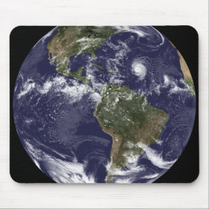 Full Earth showing North America 2 Mouse Mat