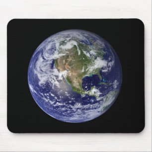 Full Earth showing North America 3 Mouse Mat