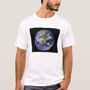 Full Earth showing North America 4 T-Shirt