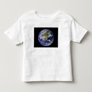 Full Earth showing North America 4 Toddler T-Shirt