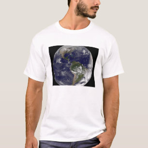 Full Earth showing North America and South Amer 5 T-Shirt