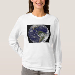 Full Earth showing North America and South Amer 5 T-Shirt