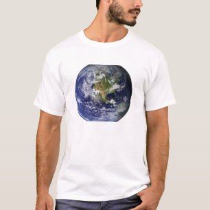 Full Earth showing North America T-Shirt