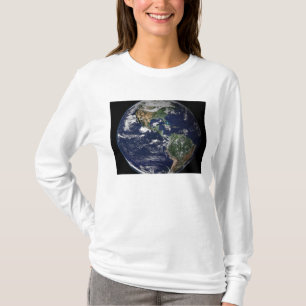 Full Earth showing North and South America T-Shirt