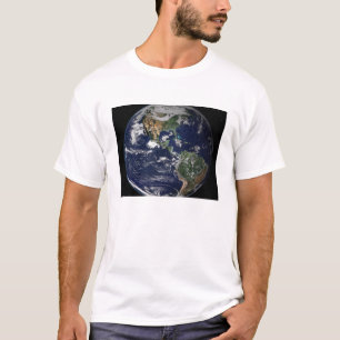 Full Earth showing North and South America T-Shirt