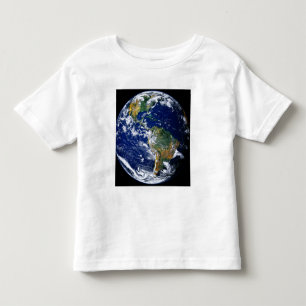 Full Earth Showing The Americas Toddler T-Shirt