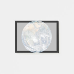 Full Earth Showing The Eastern Hemisphere. Post-it Notes
