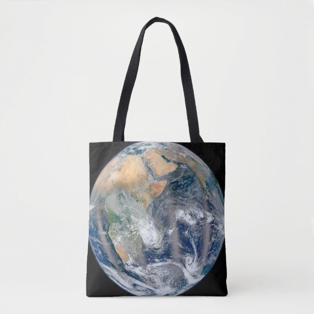 Full Earth Showing The Eastern Hemisphere. Tote Bag (Front)