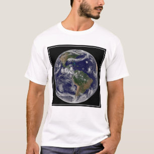 Full Earth Showing Various Tropical Storm Systems. T-Shirt