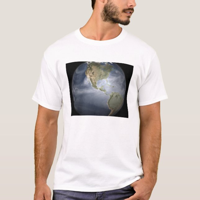 Full Earth view showing water vapour T-Shirt (Front)