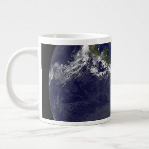 Full Earth With Hurricane Irene Over The Bahamas. Large Coffee Mug