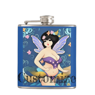 Full-figure Fairy Goddess Thunder_Cove Hip Flask