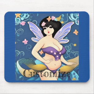 Full-figure Fairy Goddess Thunder_Cove Mouse Mat