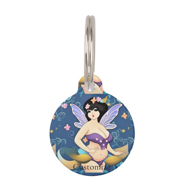 Full-figure Fairy Goddess Thunder_Cove  Pet Tag (Front)