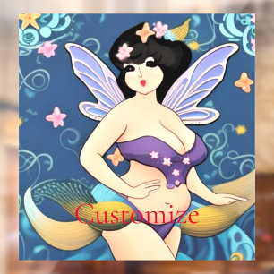Full-figure Fairy Goddess Thunder_Cove Window Cling