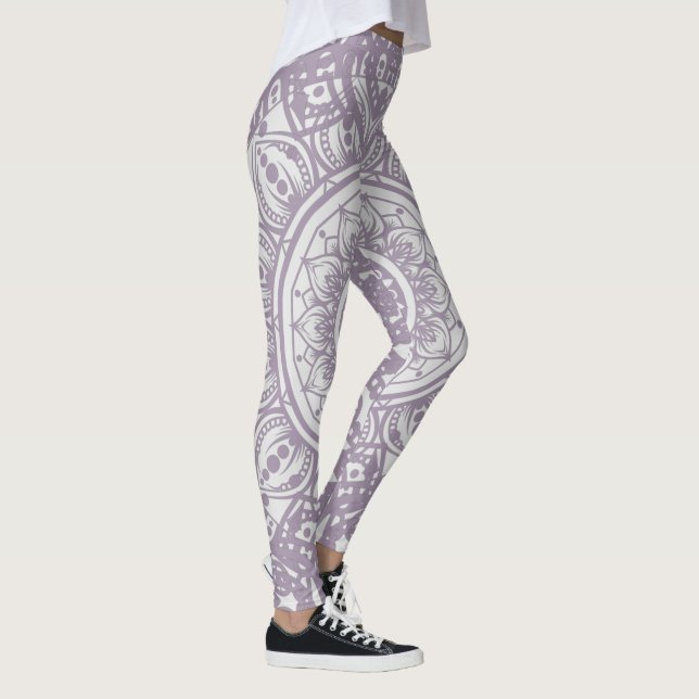 Full graphic Mandala trendy colour for Yoga and Ze Leggings (Right)