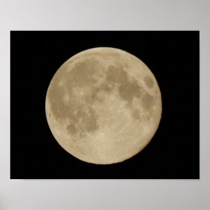 Full Harvest Moon Poster