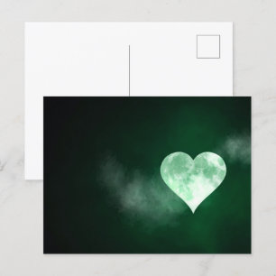 Full Heart Moon Postcard