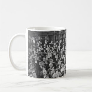 FULL HOUSEaudience, vintage, theatre, crowd, peopl Coffee Mug